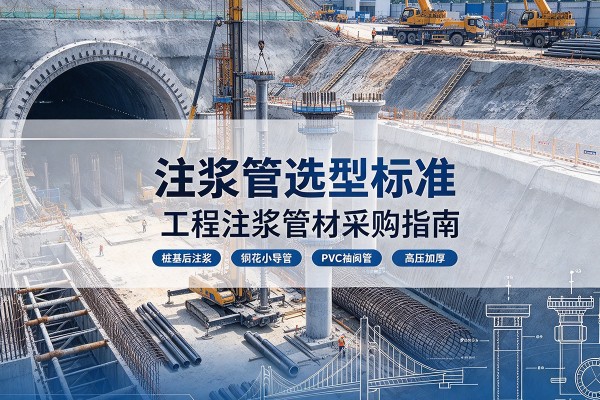 东兴注浆管选型标准