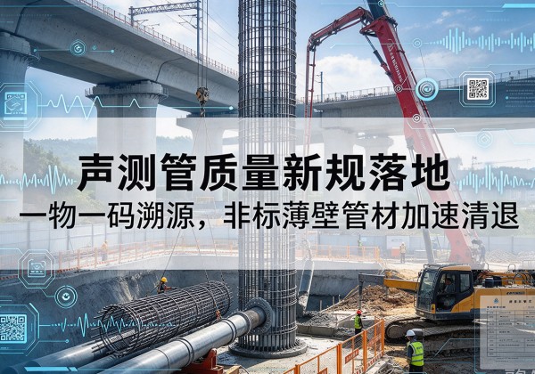 东兴声测管质量新规落地，一物一码溯源，非标薄壁管材加速清退
