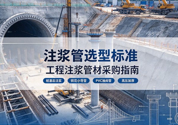 东兴注浆管选型标准